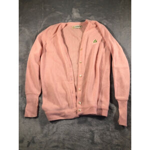 La costa vintage cardigan size medium pink